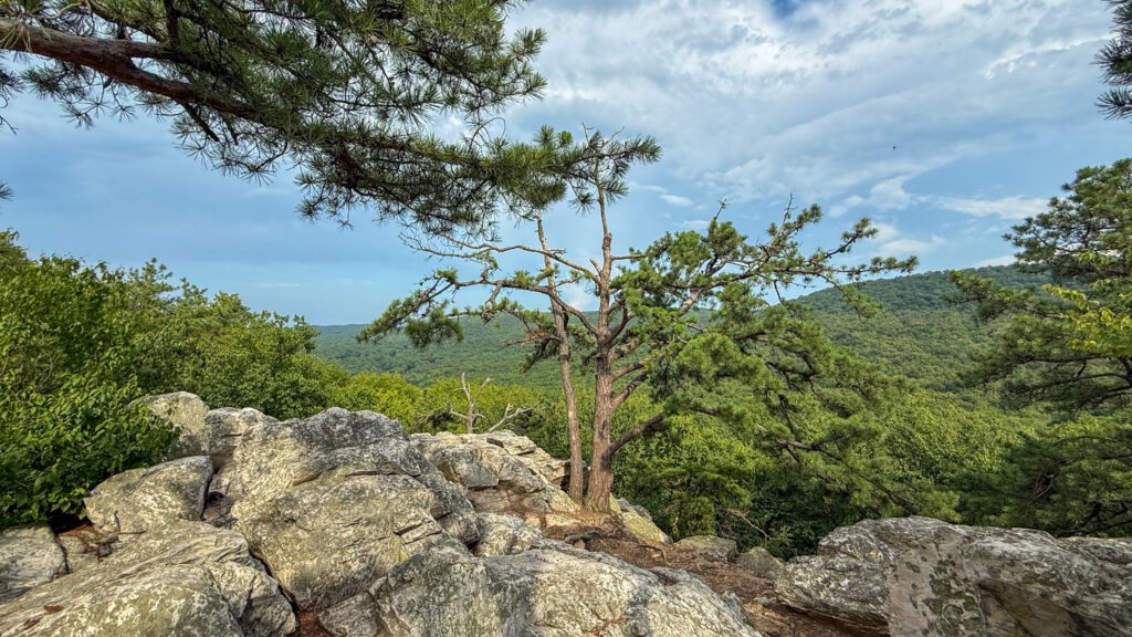 White Rocks Trail Overlook