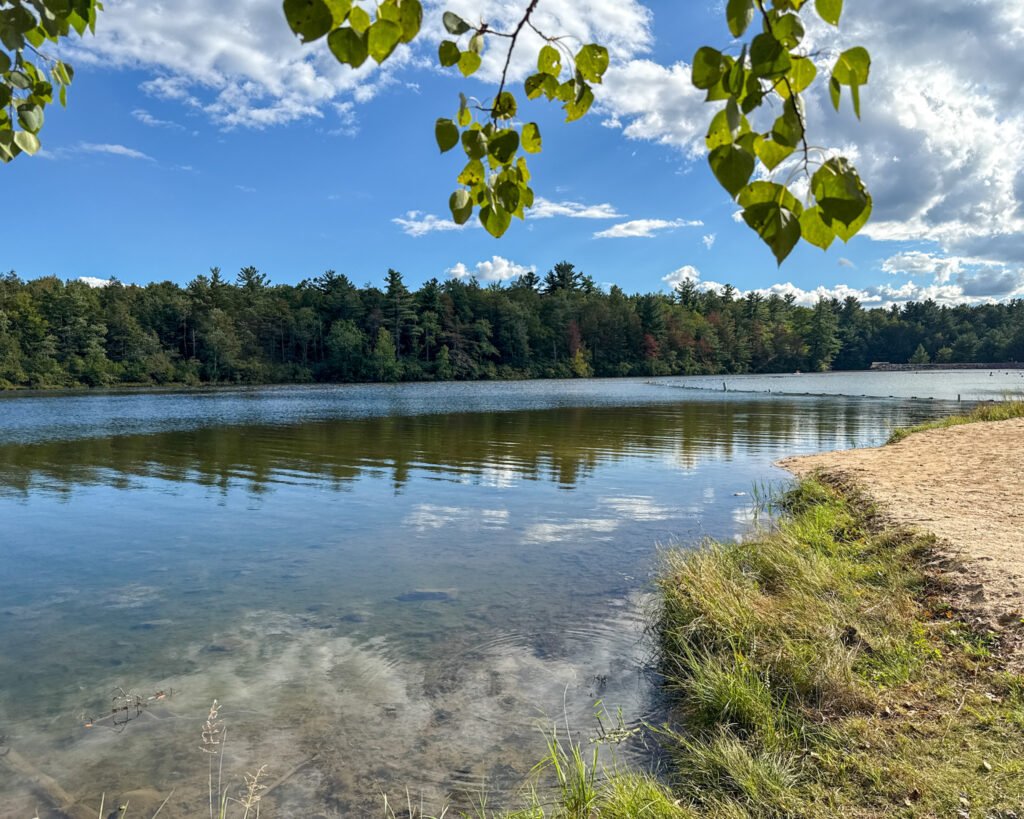 Sand Spring Lake Beach
